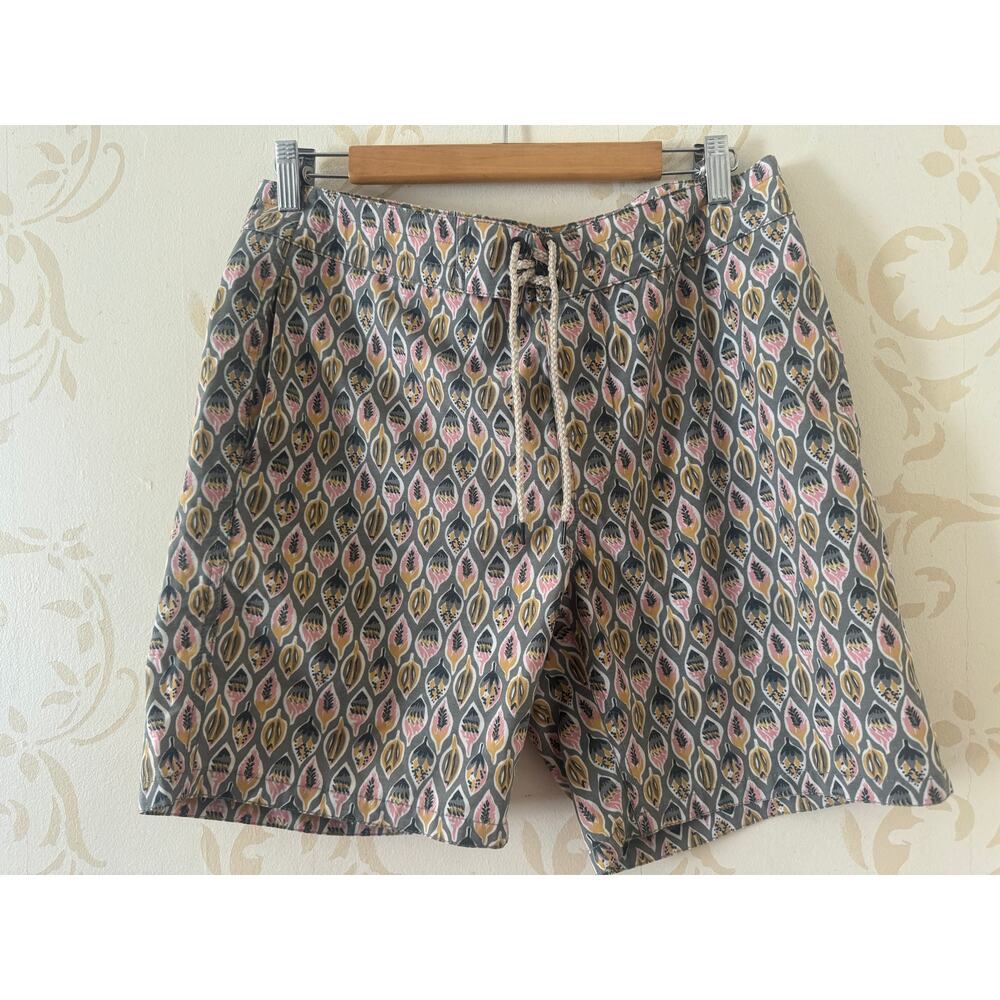 Mens Size 32 Faherty Swimwear Trunks